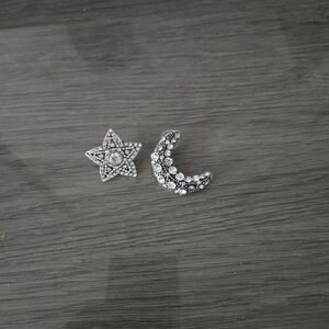 Fashion Rhinestone Earring Bracelet Bundle Set